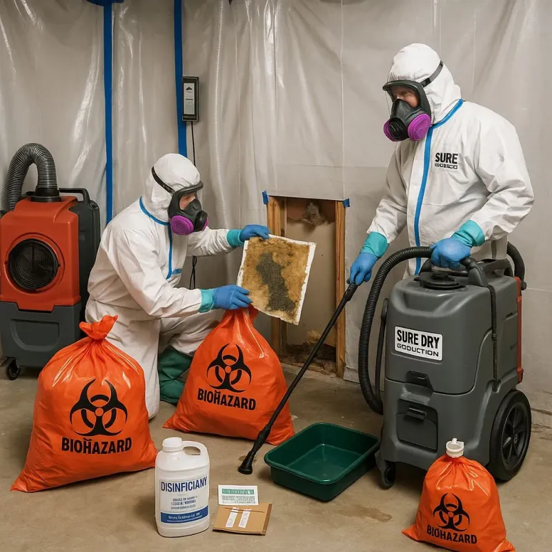 Contaminated Water Handling Protocols process in Poplarville, MS